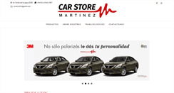 Desktop Screenshot of carstoremartinez.com.ar